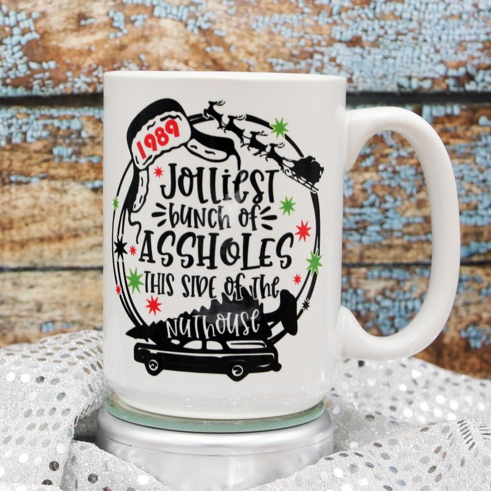 NEW Jolliest Bunch - 15oz Ceramic Coffee Mug RTS
